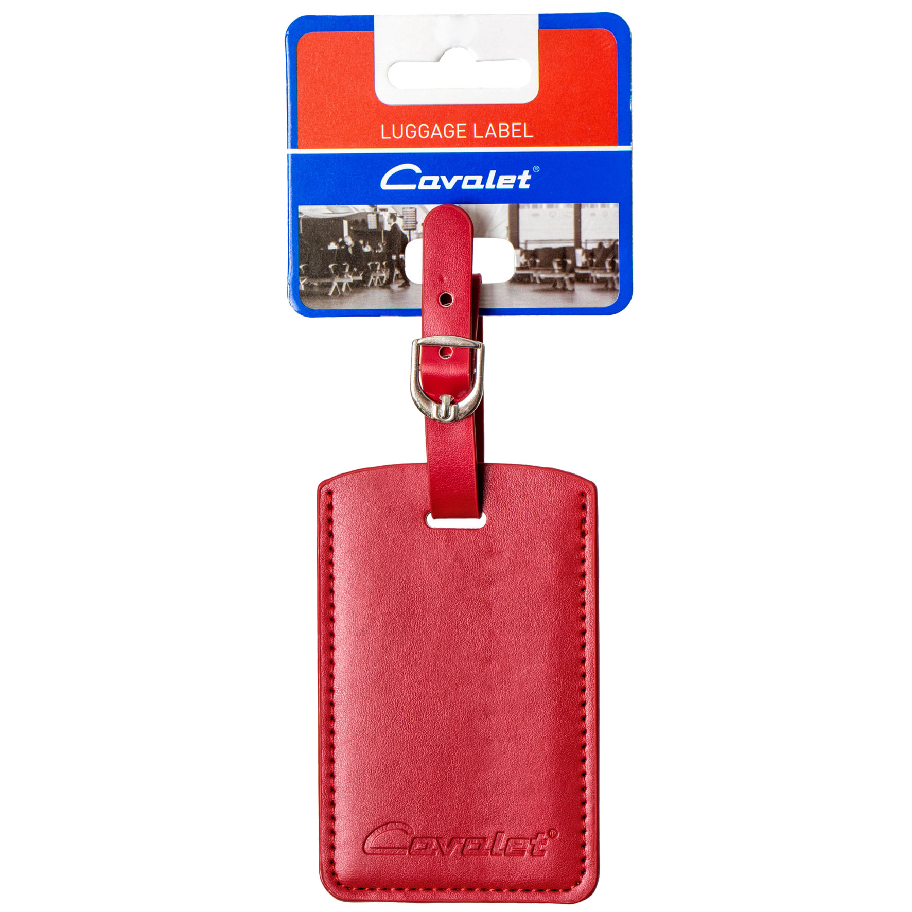 [8567111] Bagagetag Röd