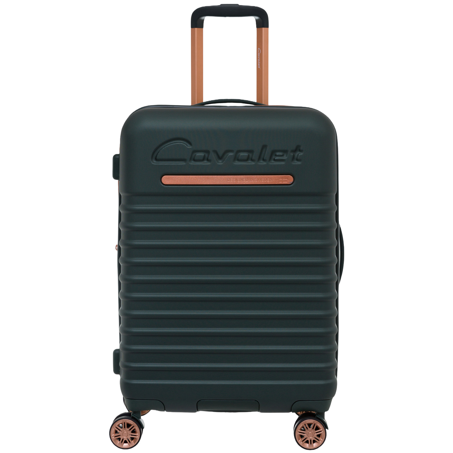 [8567105] Resväska Pasadena M Grön/Brons