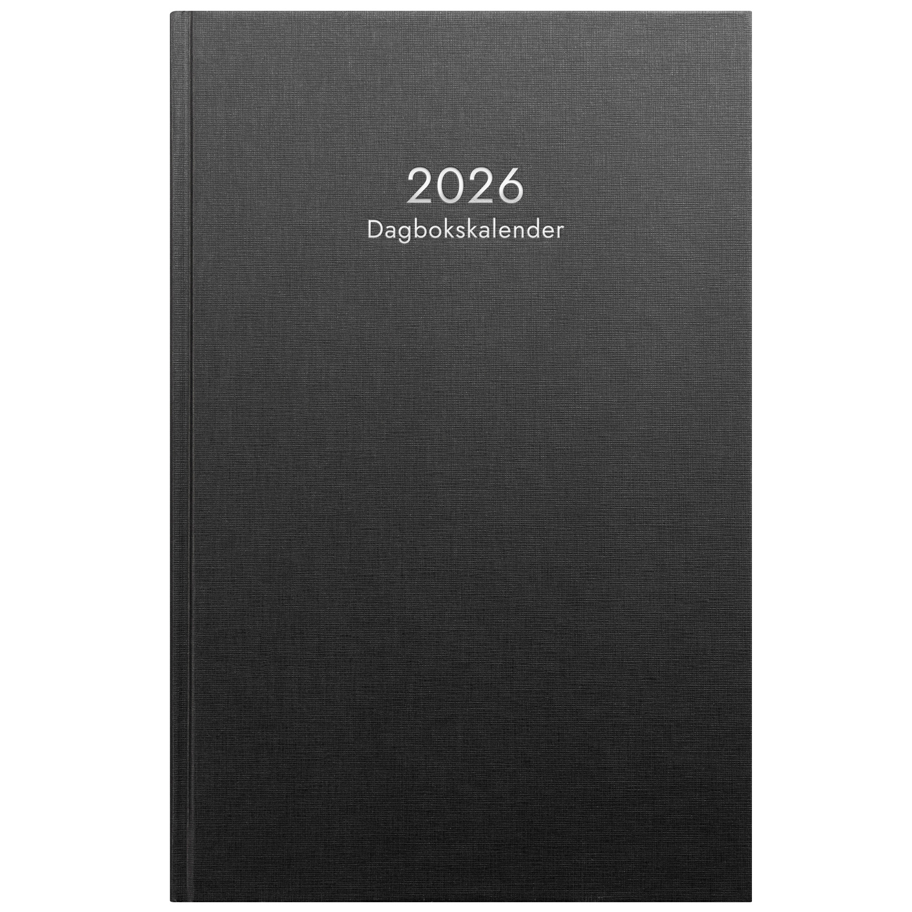 [61108026] Dagbokskalender 2026 svart