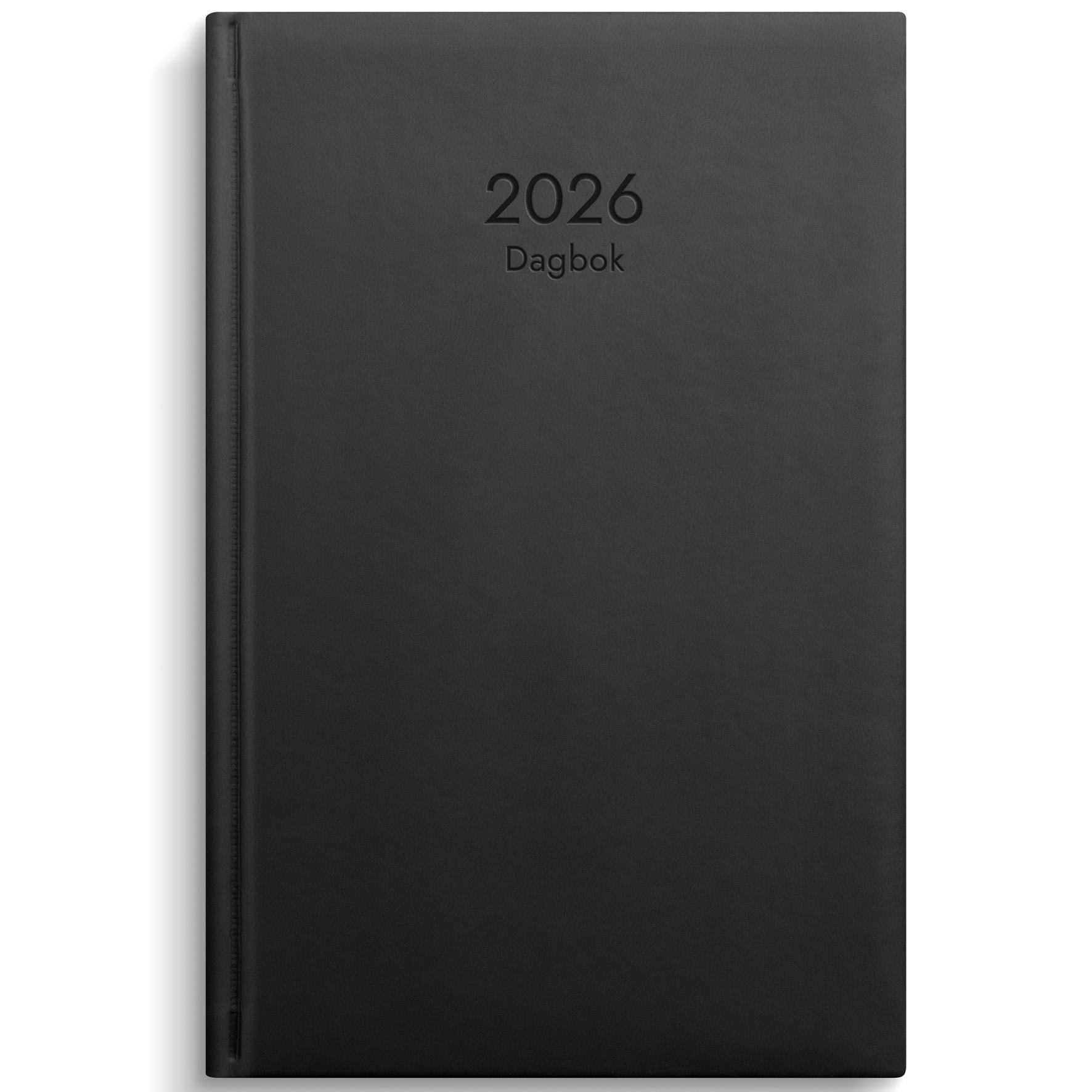 [61588026] Dagbok svart konstläder 2026