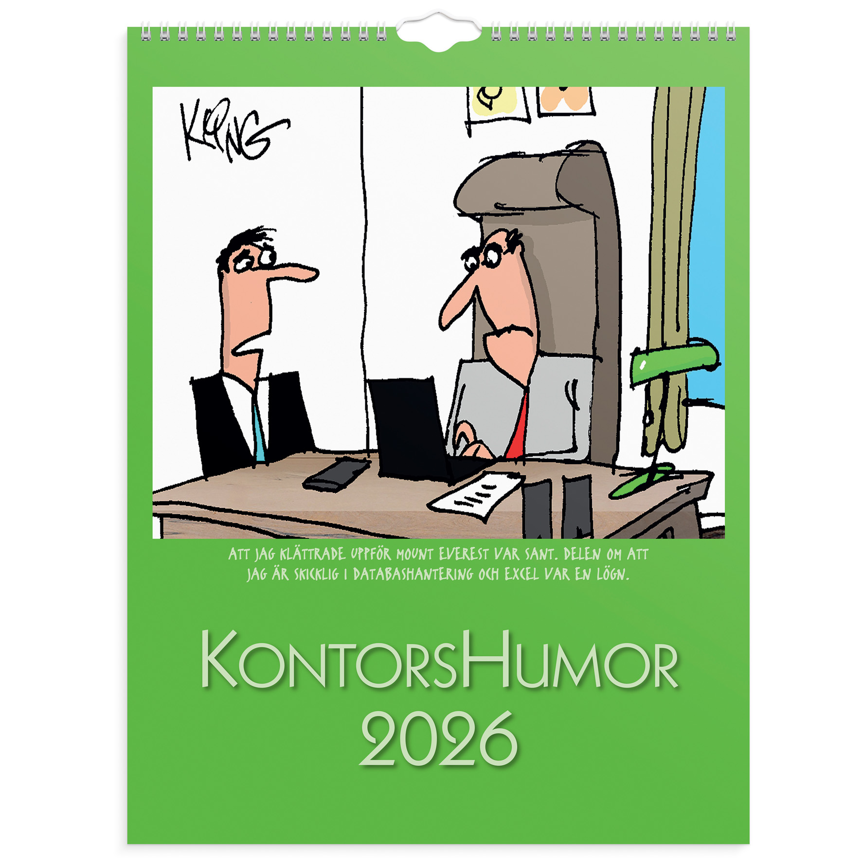 [61170726] Väggkalender 2026 Kontorshumor