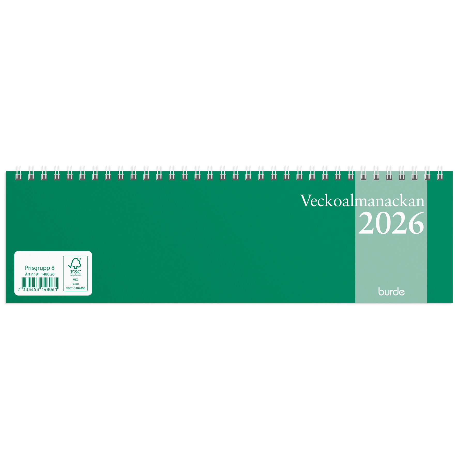 [61148026] Kalender 2026 Veckoalmanackan