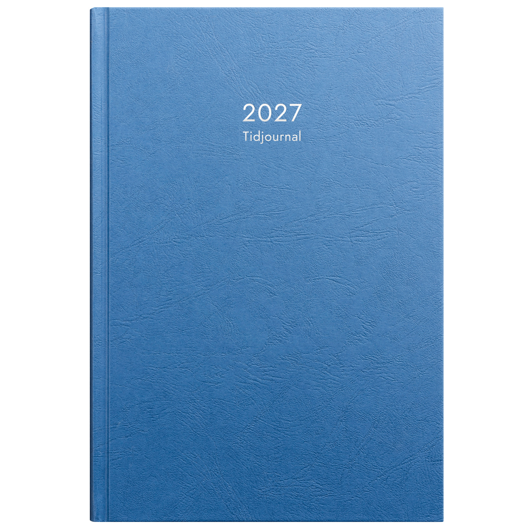 [61100027] Kalender 2027 Tidjournal blå k