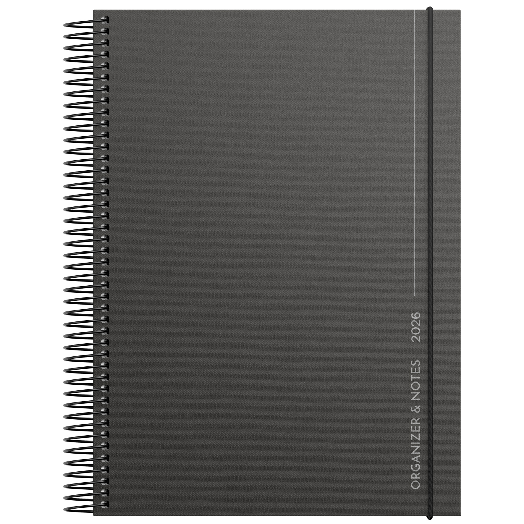 [61104426] Kalender 2026 Organisera svart