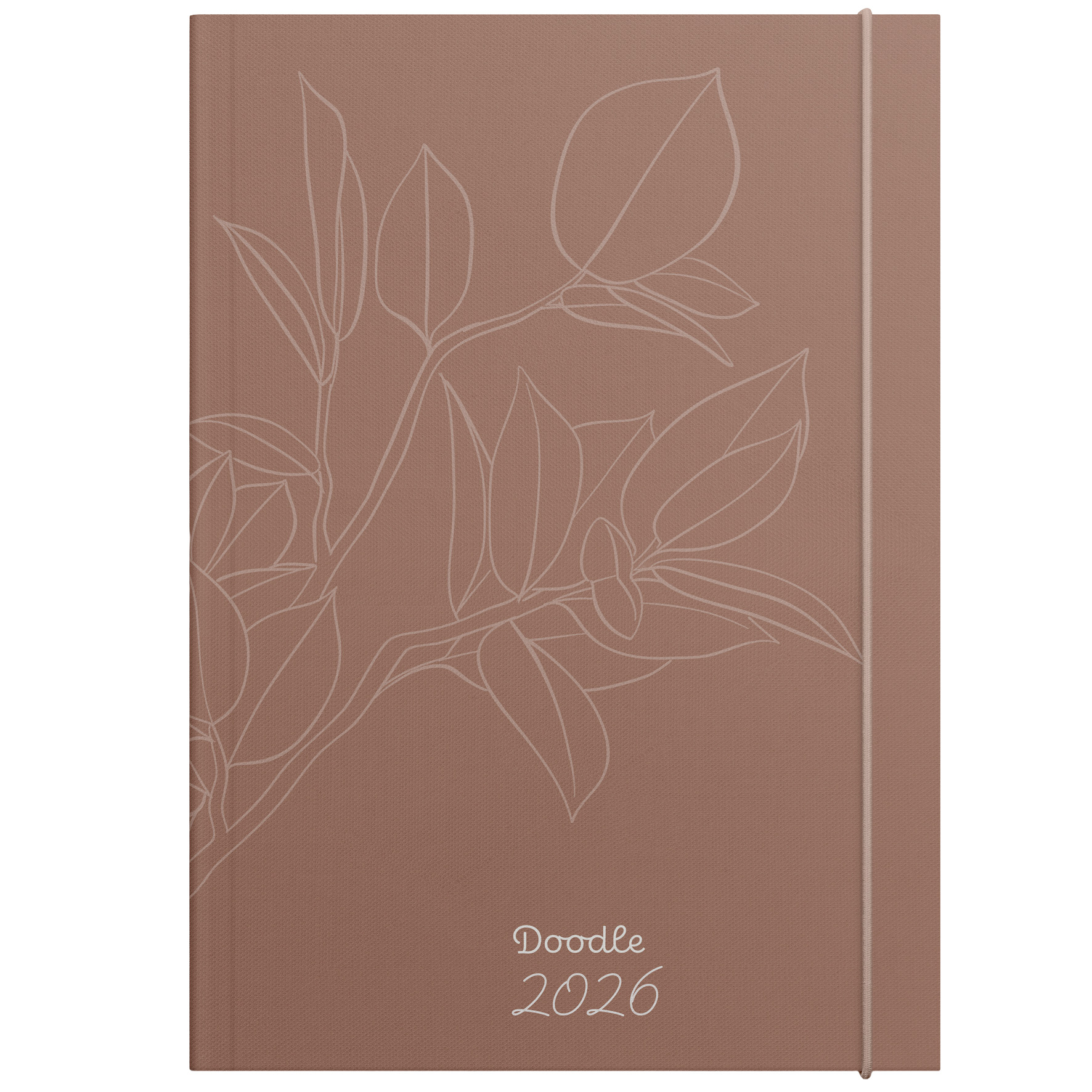 [61121926] Kalender 2026 Doodle inbunden