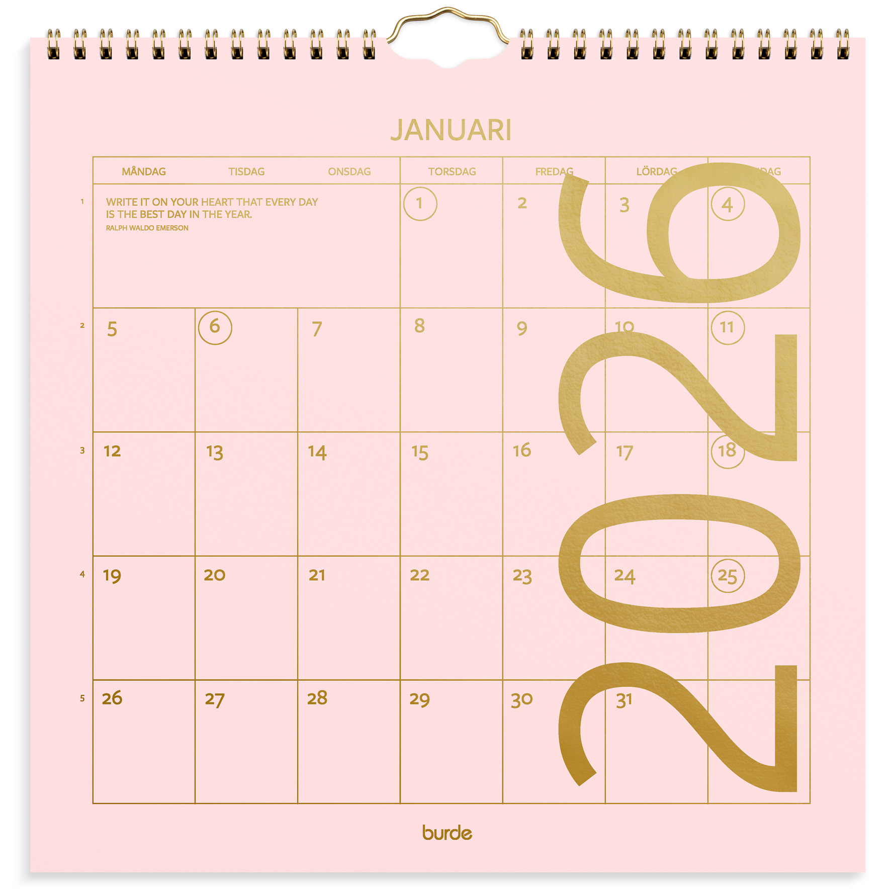 [61175226] Väggkalender 2026 Color