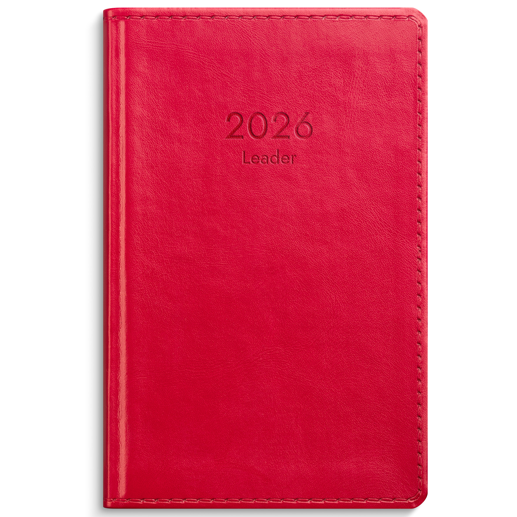 [61333826] Leader 2026 röd konstläder