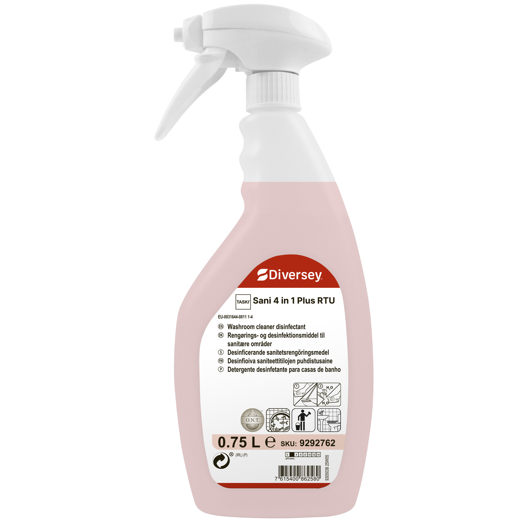 [8567261] Sanitetsrent 4in1 Plus 0,75L