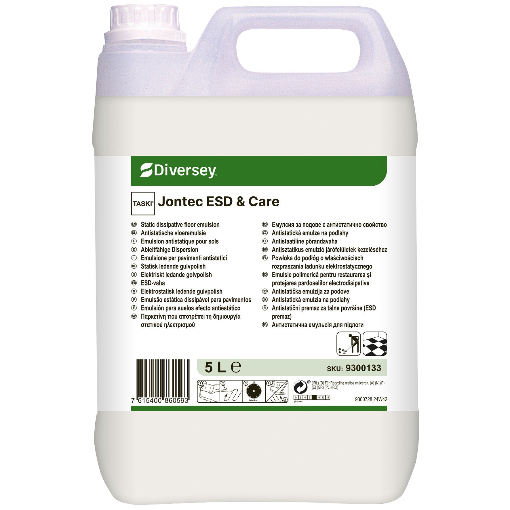 [8567262] Golvpolish Jontec ESD&Care 5L