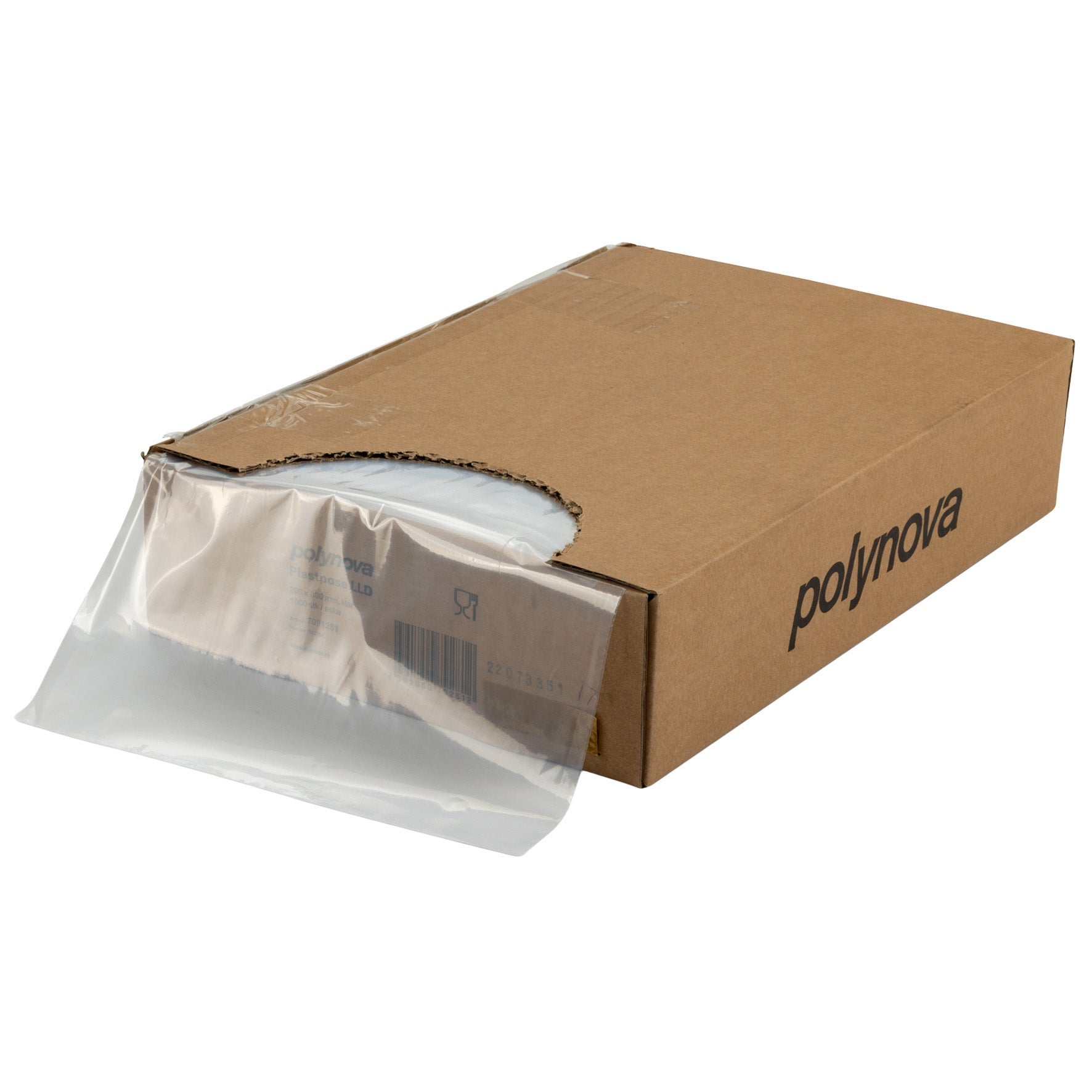 [8567474] Plastpåse LLD 15x22cm 1000/kt