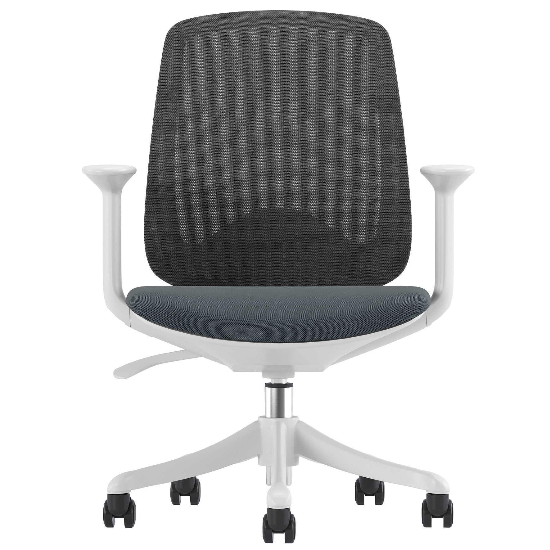 [8567356] Kontorsstol Caen, vit