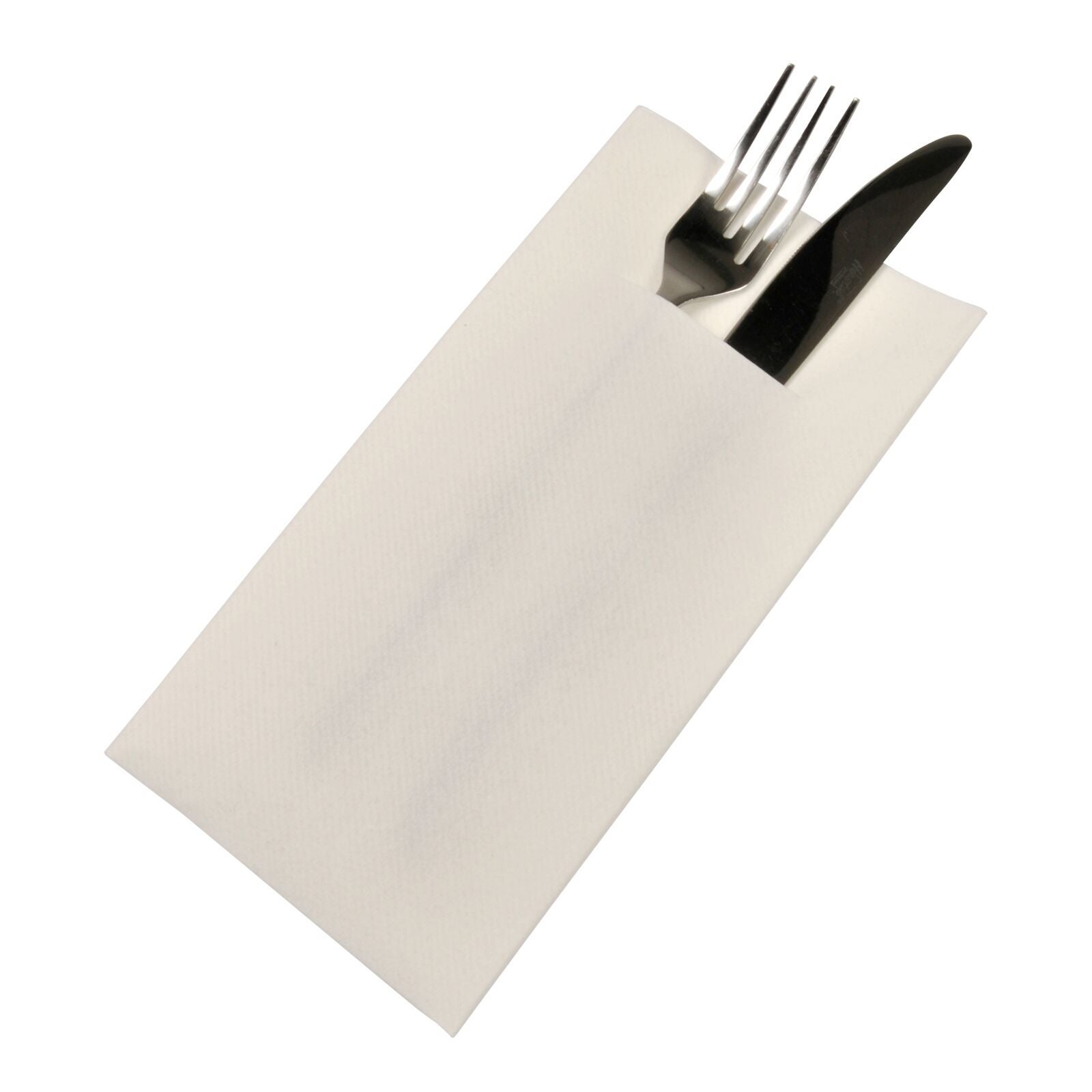 [8567423] Bestickservett airlaid 40x40 cm 75-pack vit