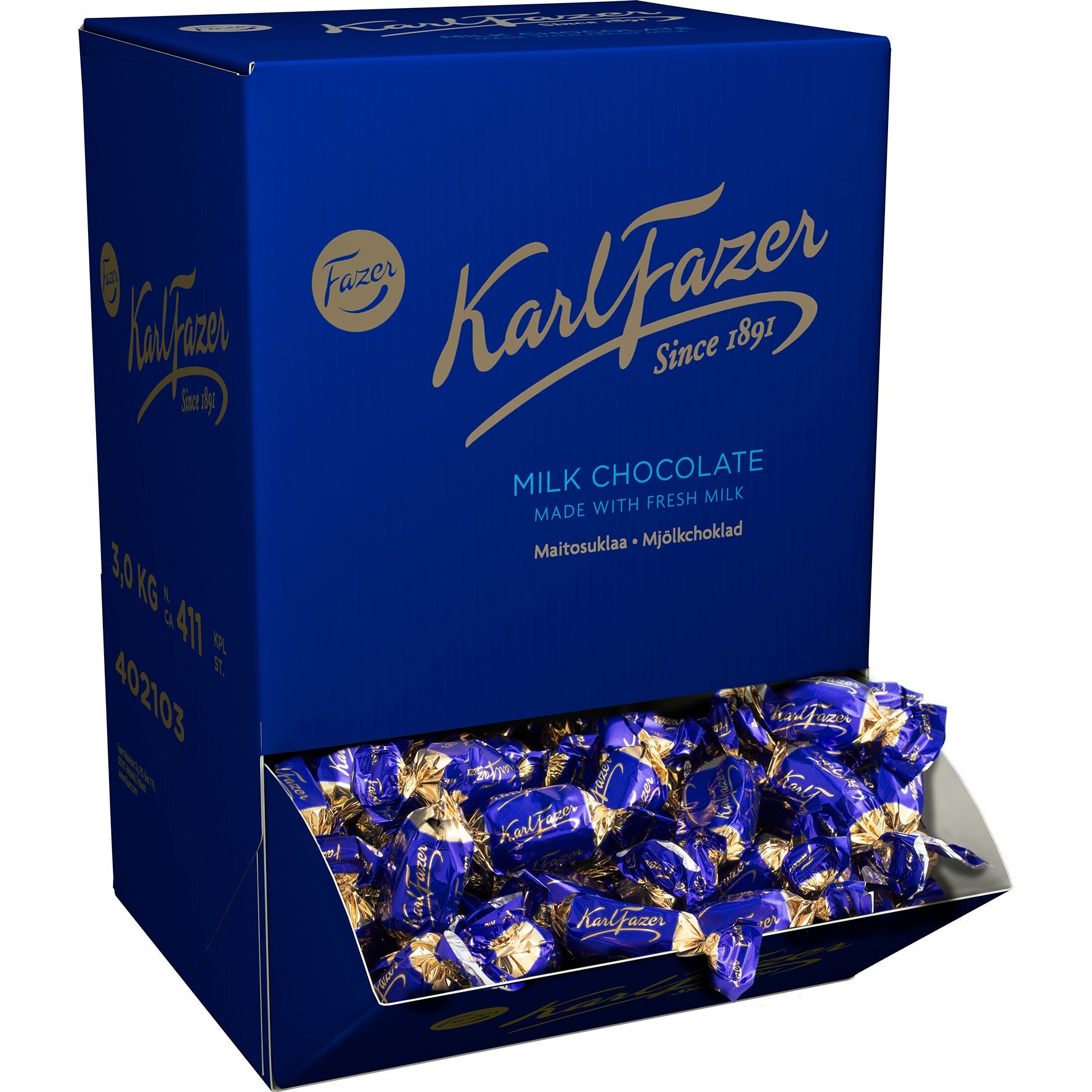[8558458] Karl Fazer Mjölkchoklad 3kg