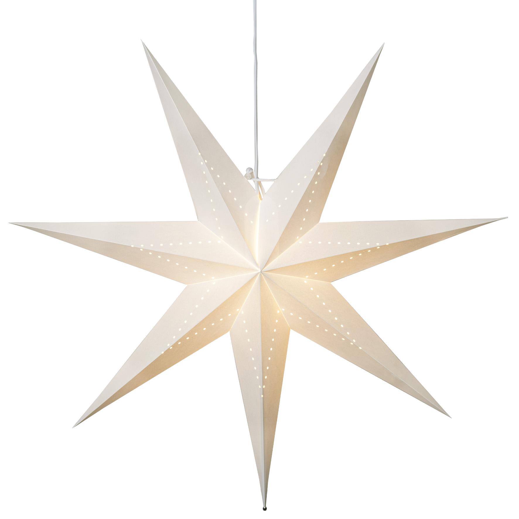[8567185] Pappersstjärna LYSA 70cm kompl
