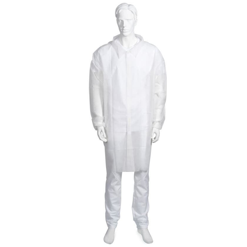 [8567533] Besöksrock S/M 10/fp Vit