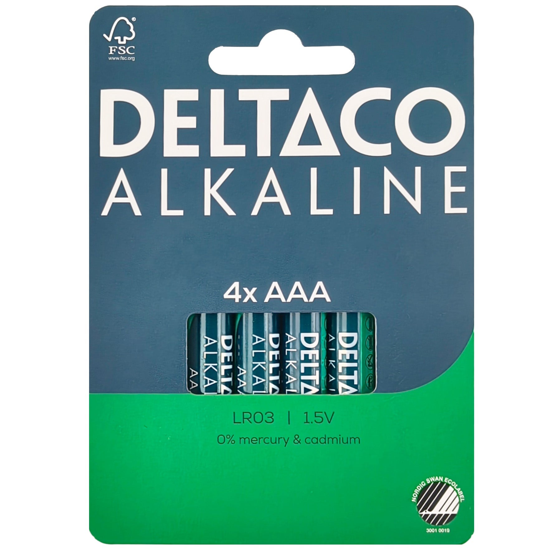 [8567298] Batteri Ultimate Alkaline AAA LR03 4-pack