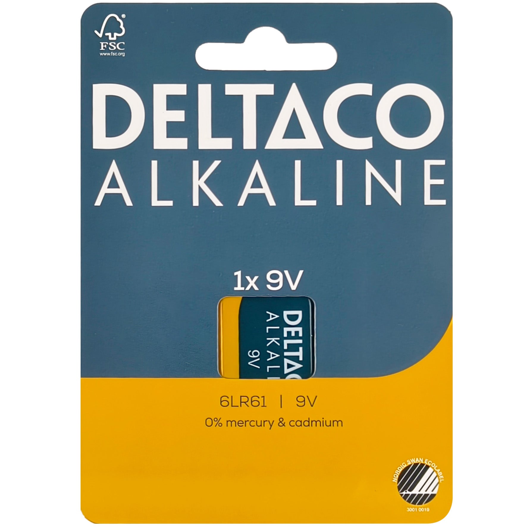 [8567304] Batteri Ultimate Alkaline 9V-batteri 6LR61