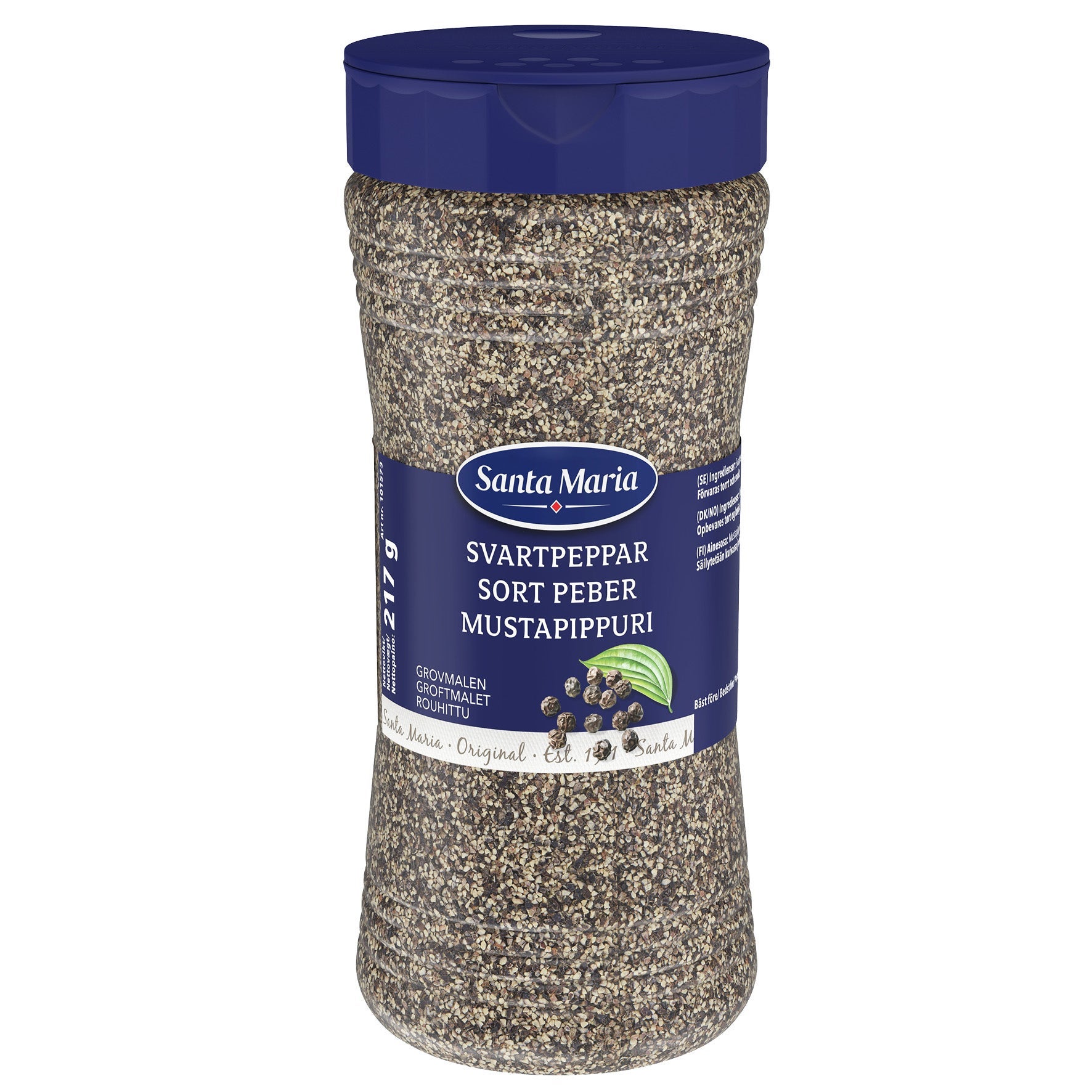 [8567542] Svartpeppar Grovmalen 217g