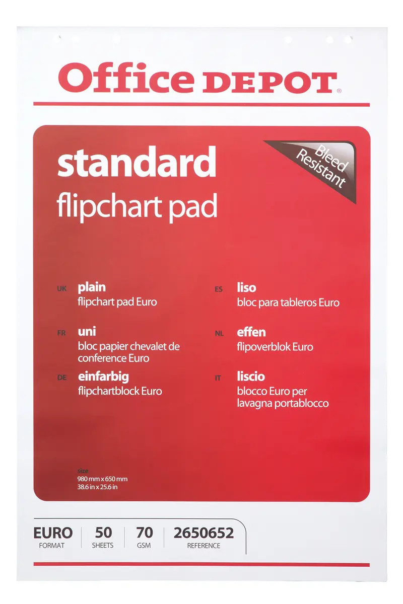 [2630227] Blädderblock 65x98 cm 5-pack 