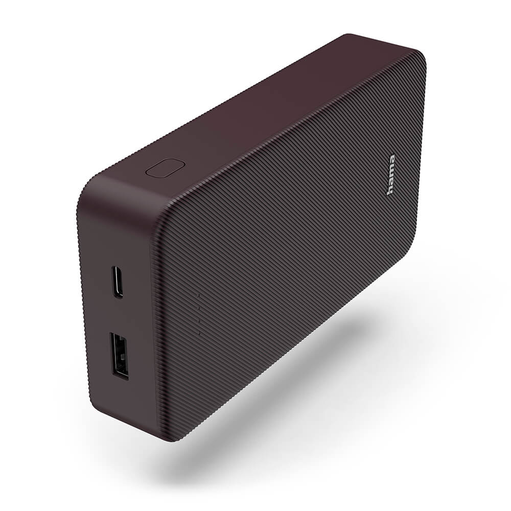 [8568022] Powerbank 20000mAh USB-C+A Plommon
