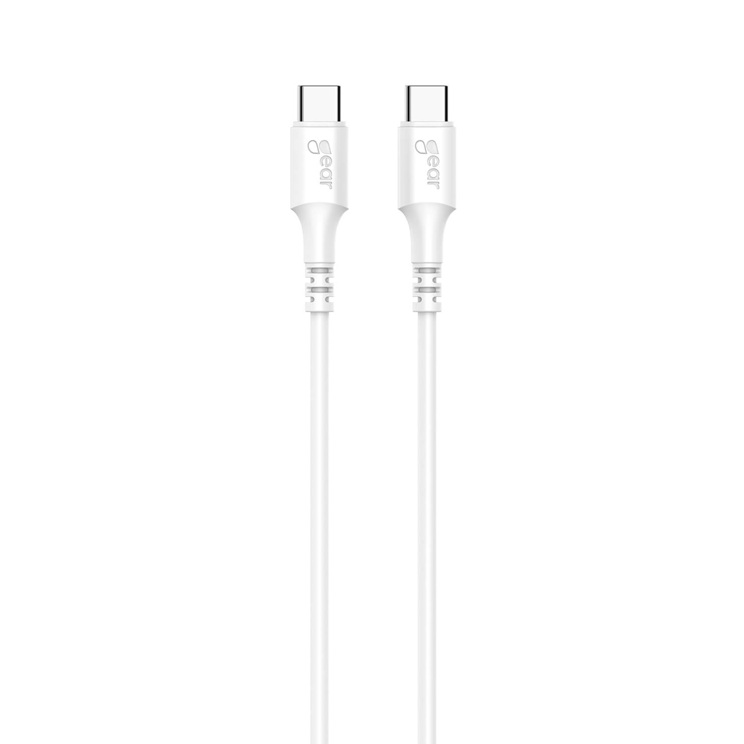 [8568048] Laddkabel USB-C till USB-C 2.0 1 m vit