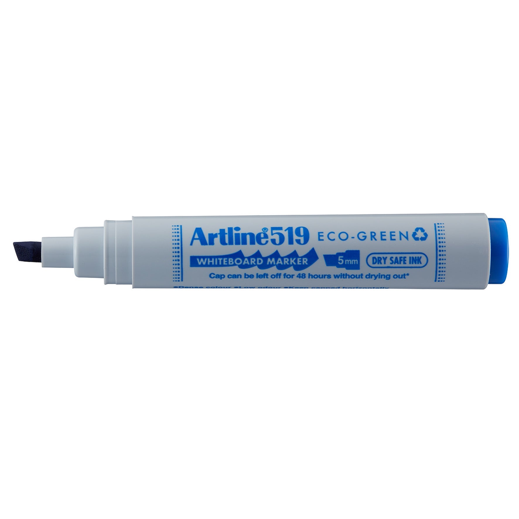 [2409321] Whiteboardpenna Artline 519 Eco-Green snedskuren blå