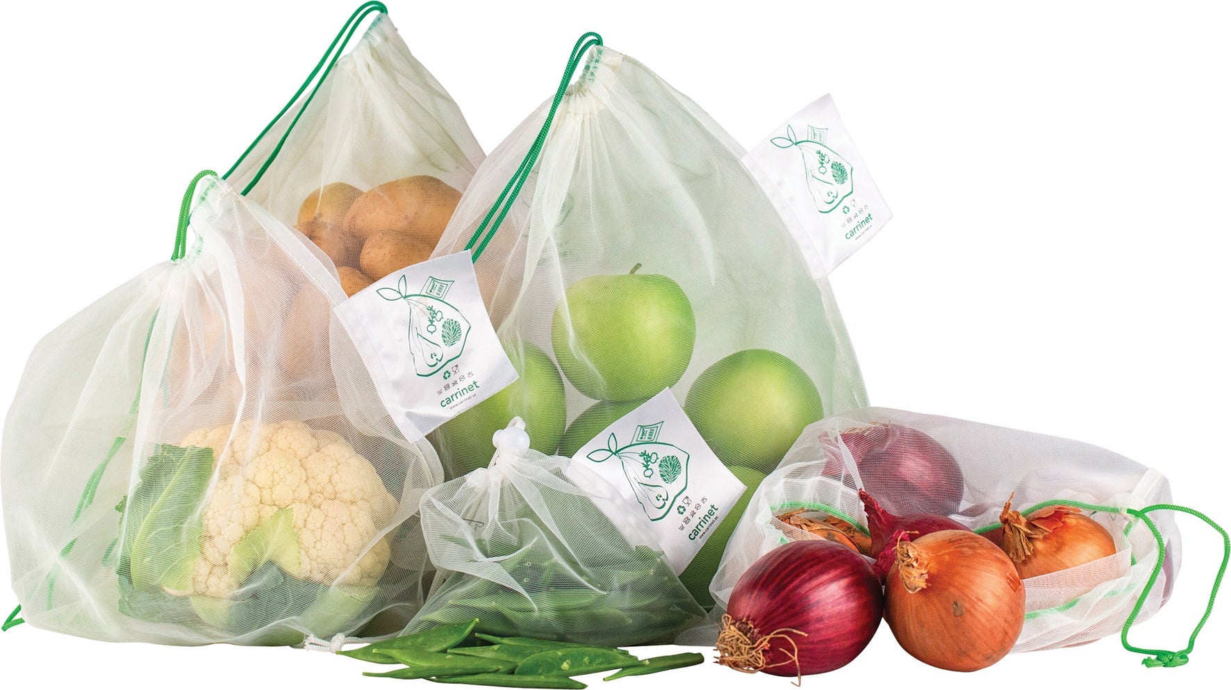 [8556904] Veggio Nätpåsar 5-pack