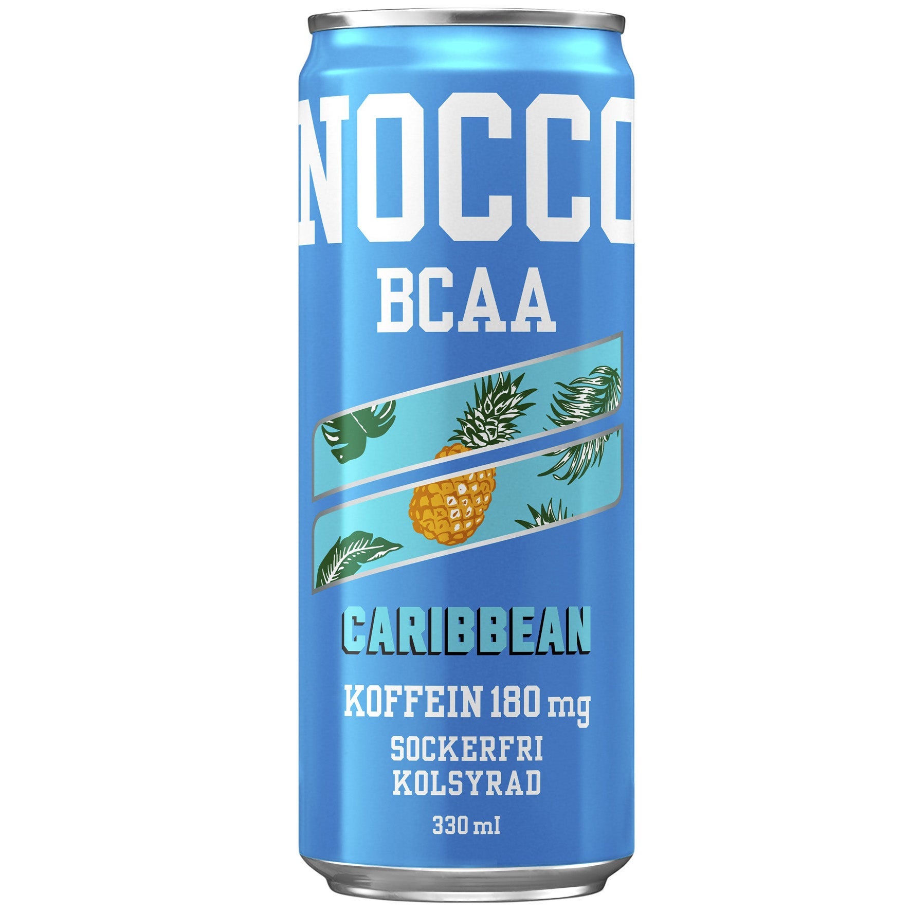 [8567756] Energidryck Nocco BCAA Caribbean 33 cl inkl pant