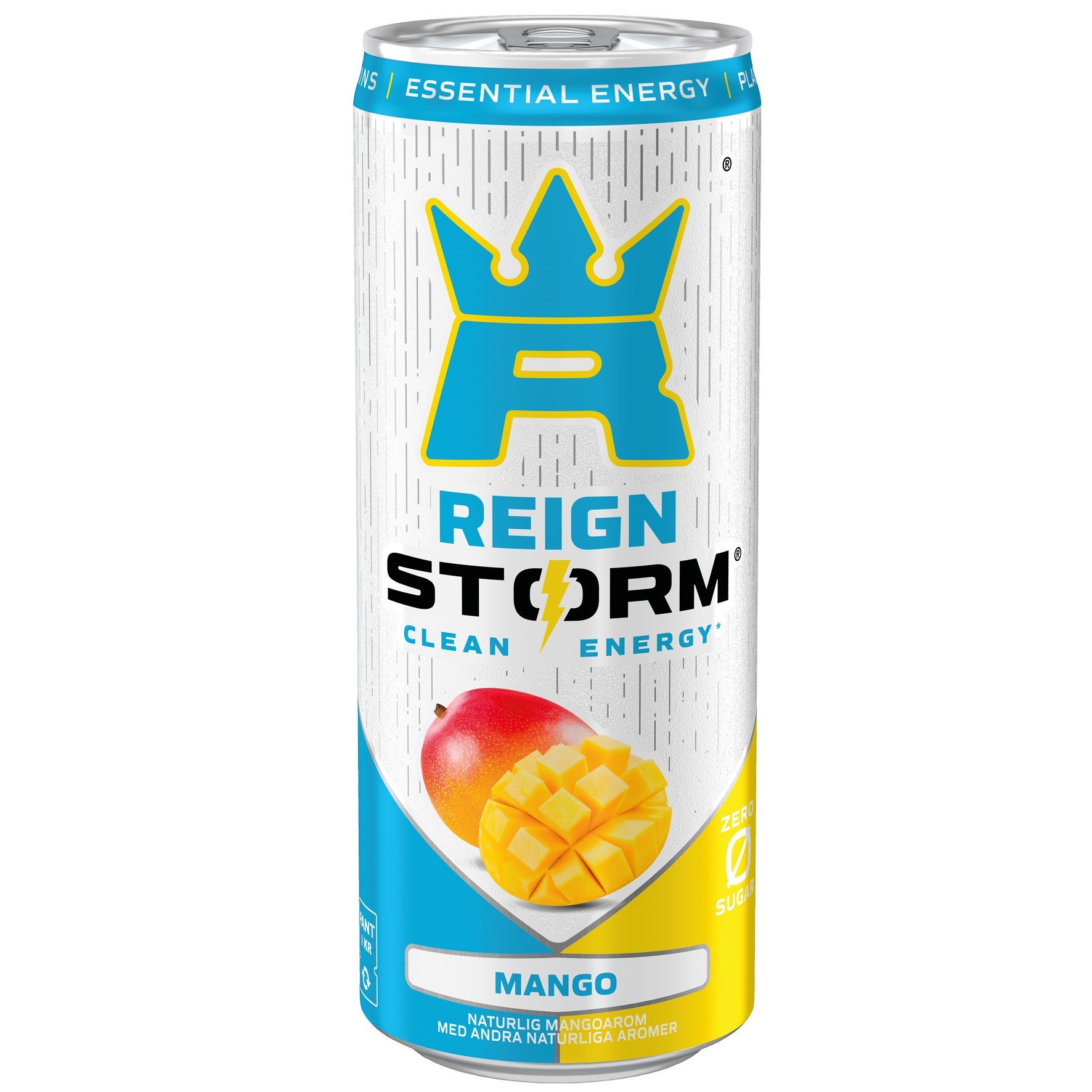[8568431] Energidryck Reign Storm Mango 12x355 ml inkl pant