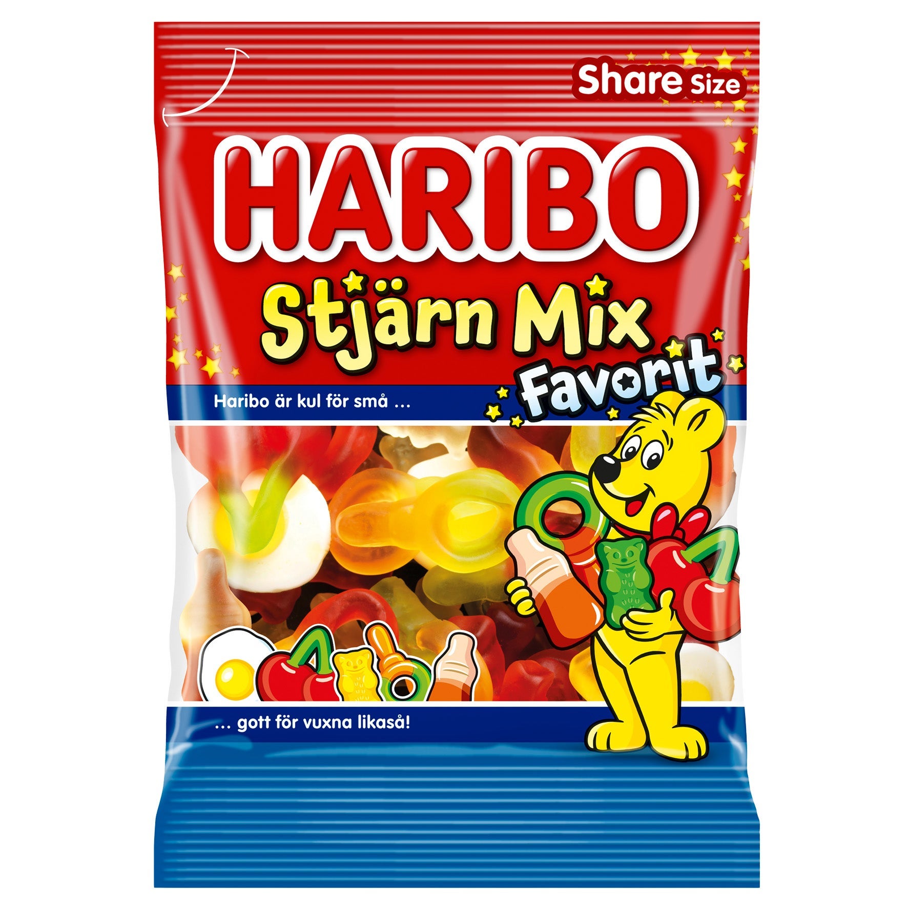 [8568267] Godis Haribo Stjärn Mix 14x170 g