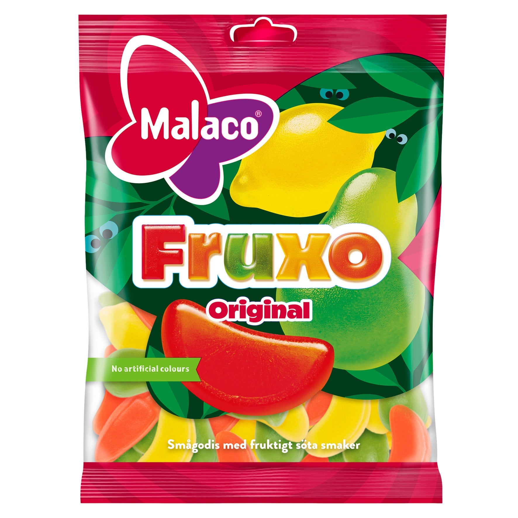 [8568327] Godis Malaco Fruxo 28x95 g