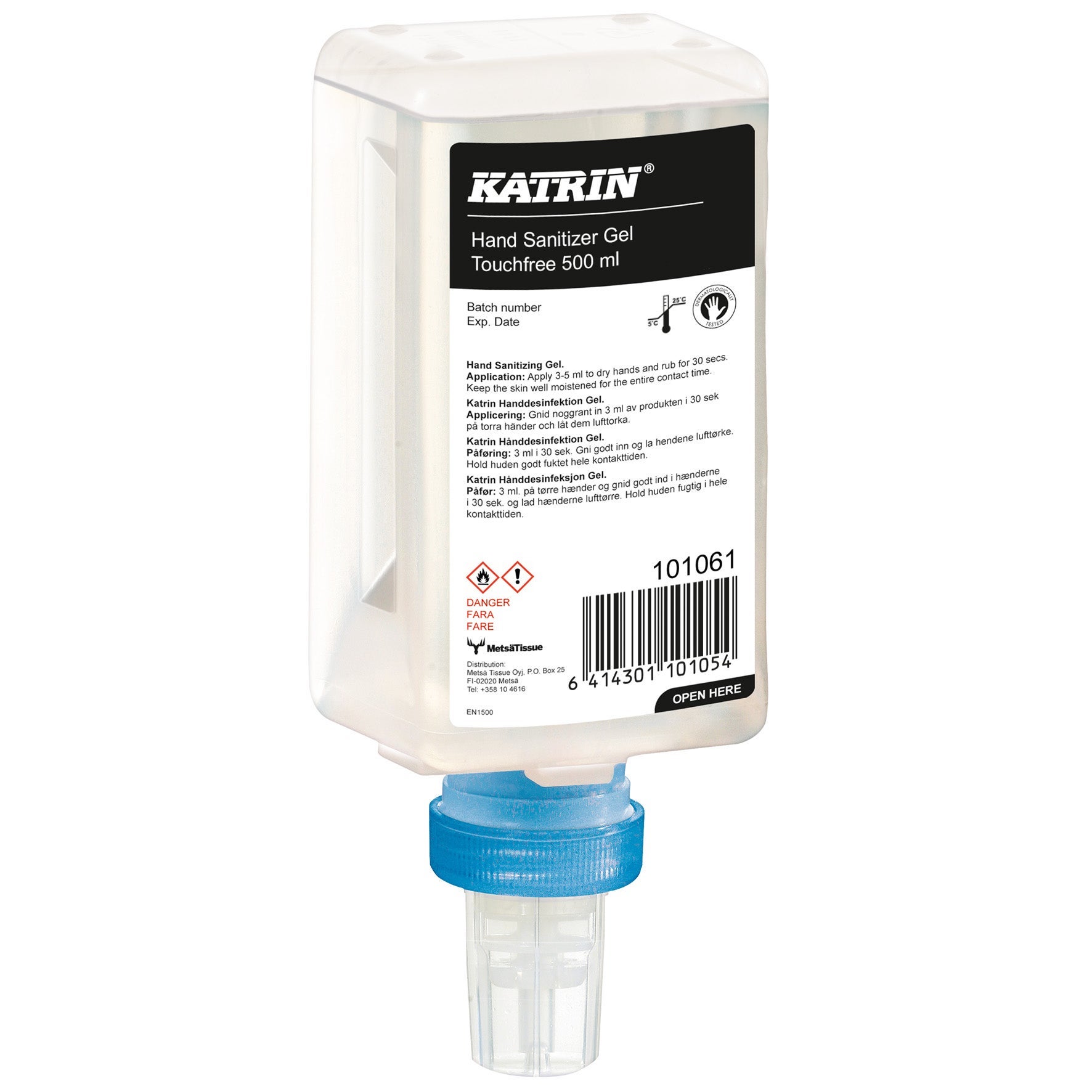 [8567796] Handdesinfektion Touchfree gel 84,3% 500 ml