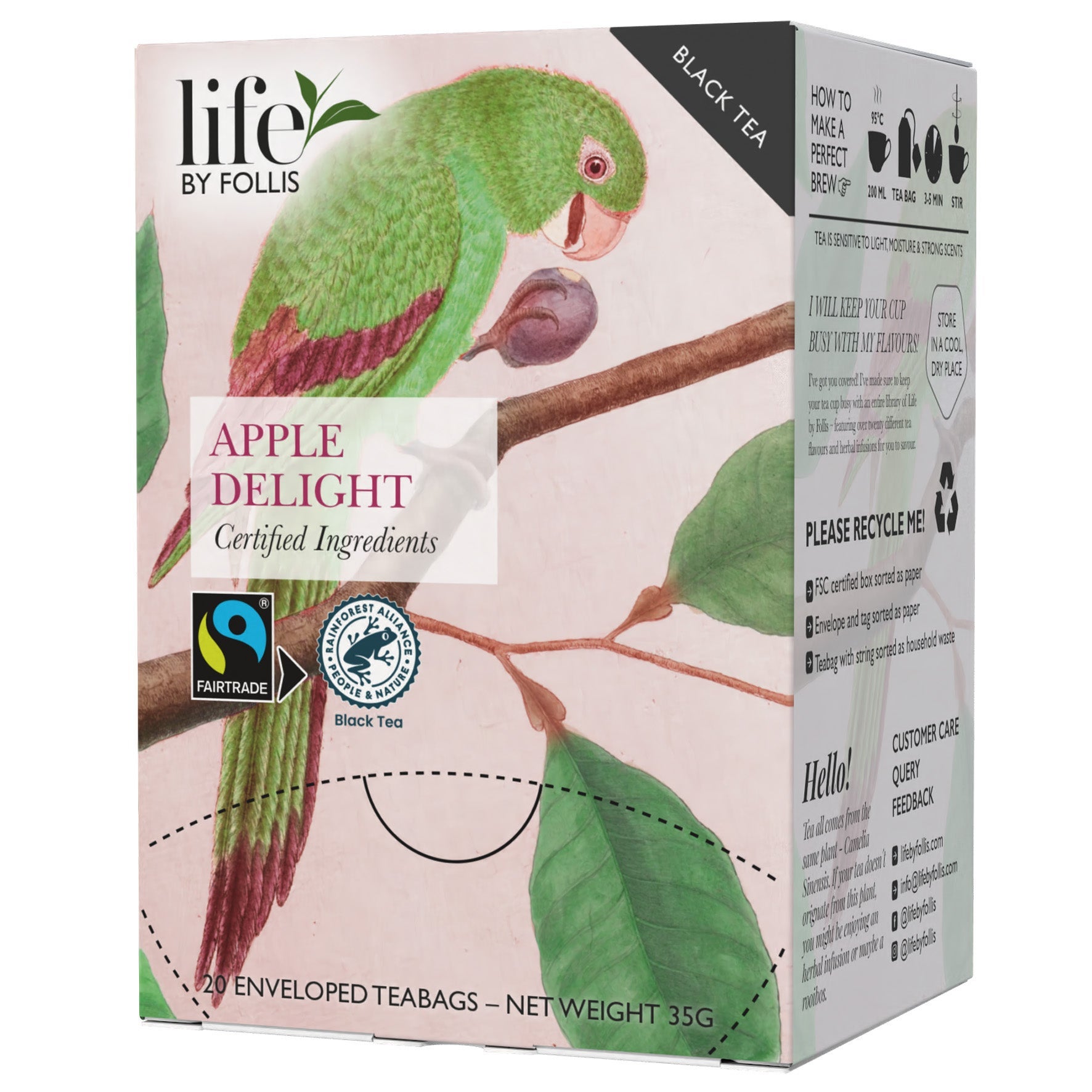 [8568392] Te Apple Delight Life by Follis 20-pack