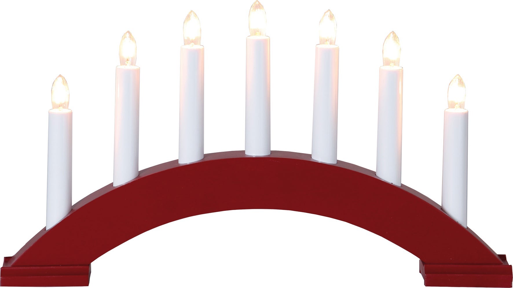 [8551901] Ljusstake Bea Röd