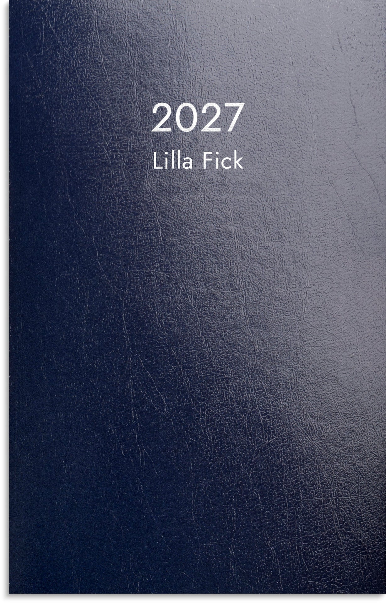 [61320627] Kalender Lilla Fick 2027 blå kartong Burde