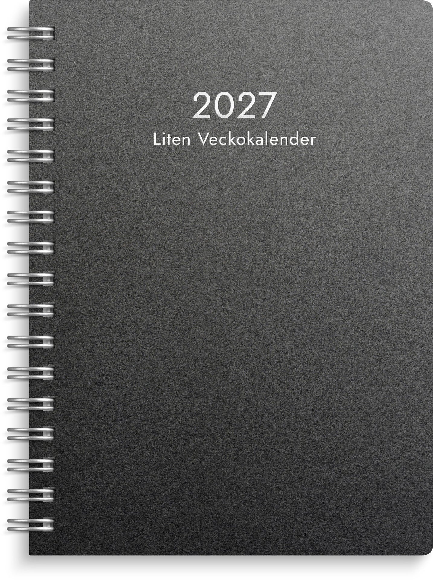 [61119027] Liten Veckokalender 2027 refill Burde
