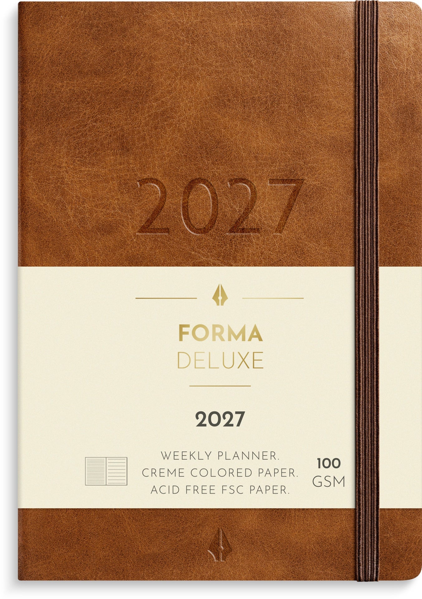 [61596127] Liten Veckokalender Forma Deluxe 2027 Burde