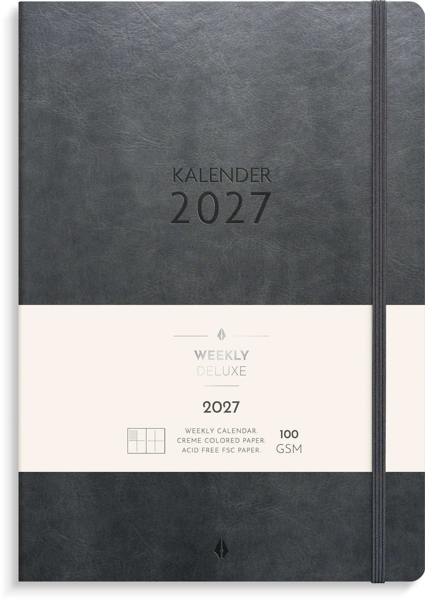 [61596427] Kalender 2027 Weekly Deluxe Burde