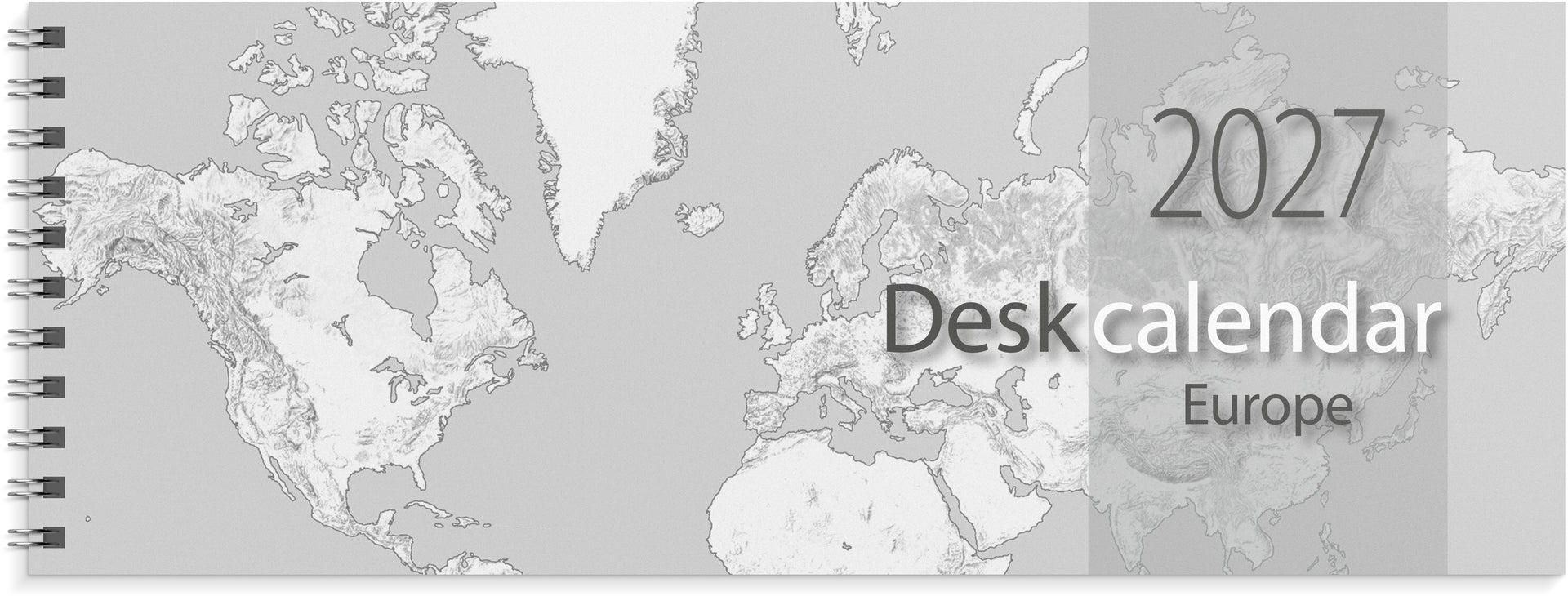 [61135327] Desk calendar Europe 2027 Burde
