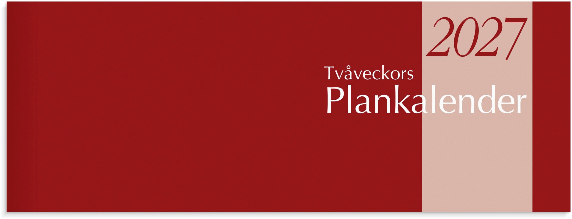 [61136027] Tvåveckors Plankalender 2027 Burde
