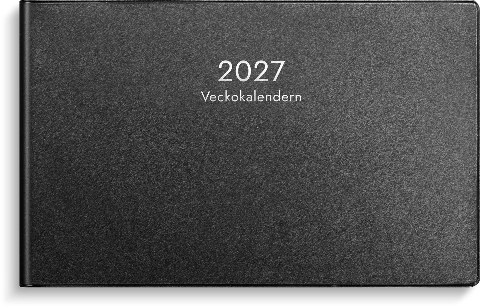[61141227] Veckokalendern 2027 svart plast Burde