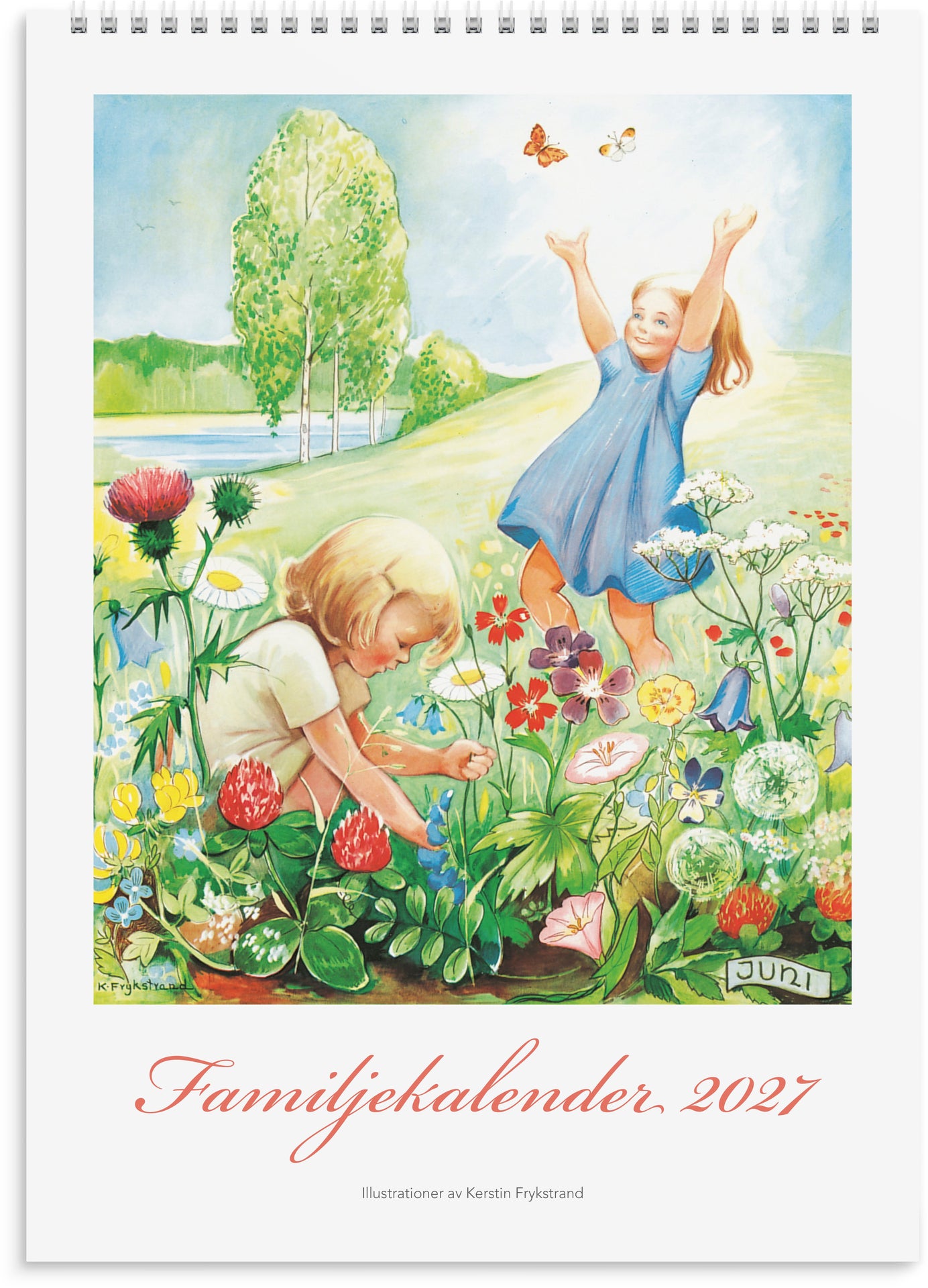[61173927] Familjekalender 2027 Kerstin Frykstrand Burde