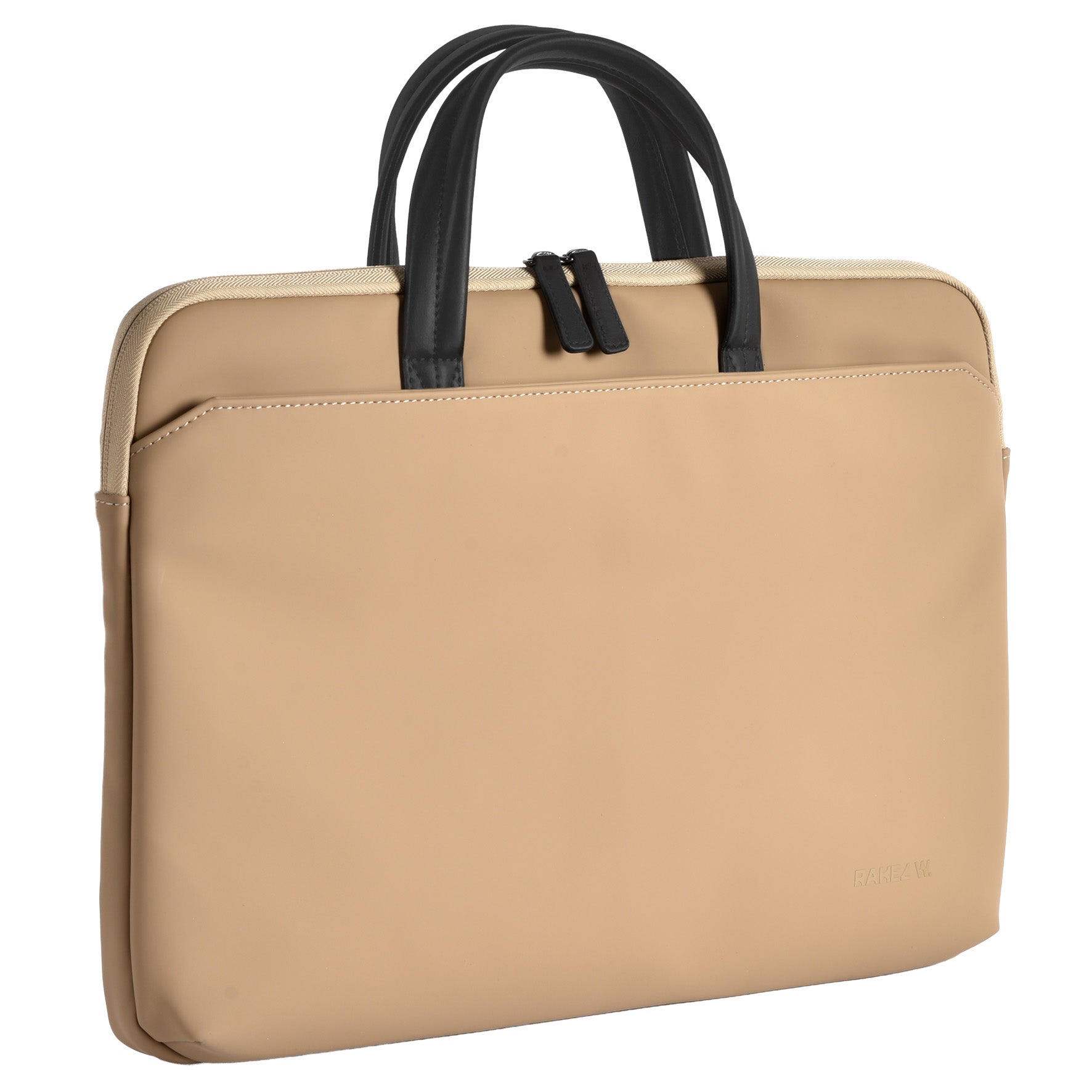 [8568507] Datorväska RW Santa Monica PU 16" khaki