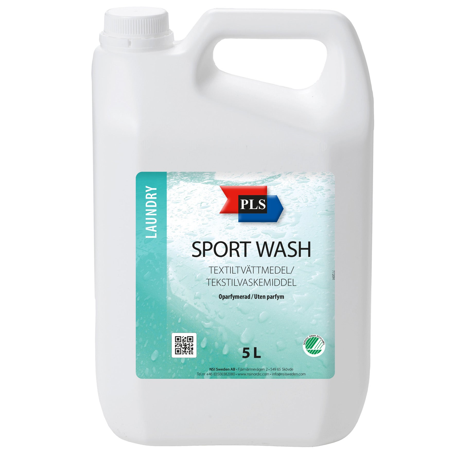 [8568487] Textiltvättmedel Sport Wash Oparfymerat 5 liter