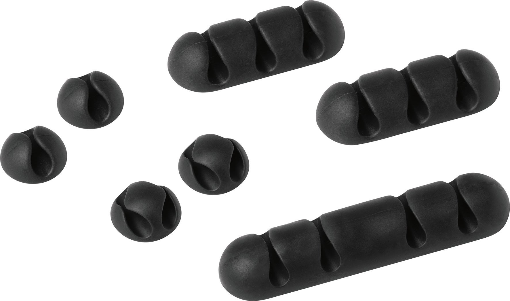 [8552961] Kabelsamlare Cavoline Clip Mix grafit 7 st/fp