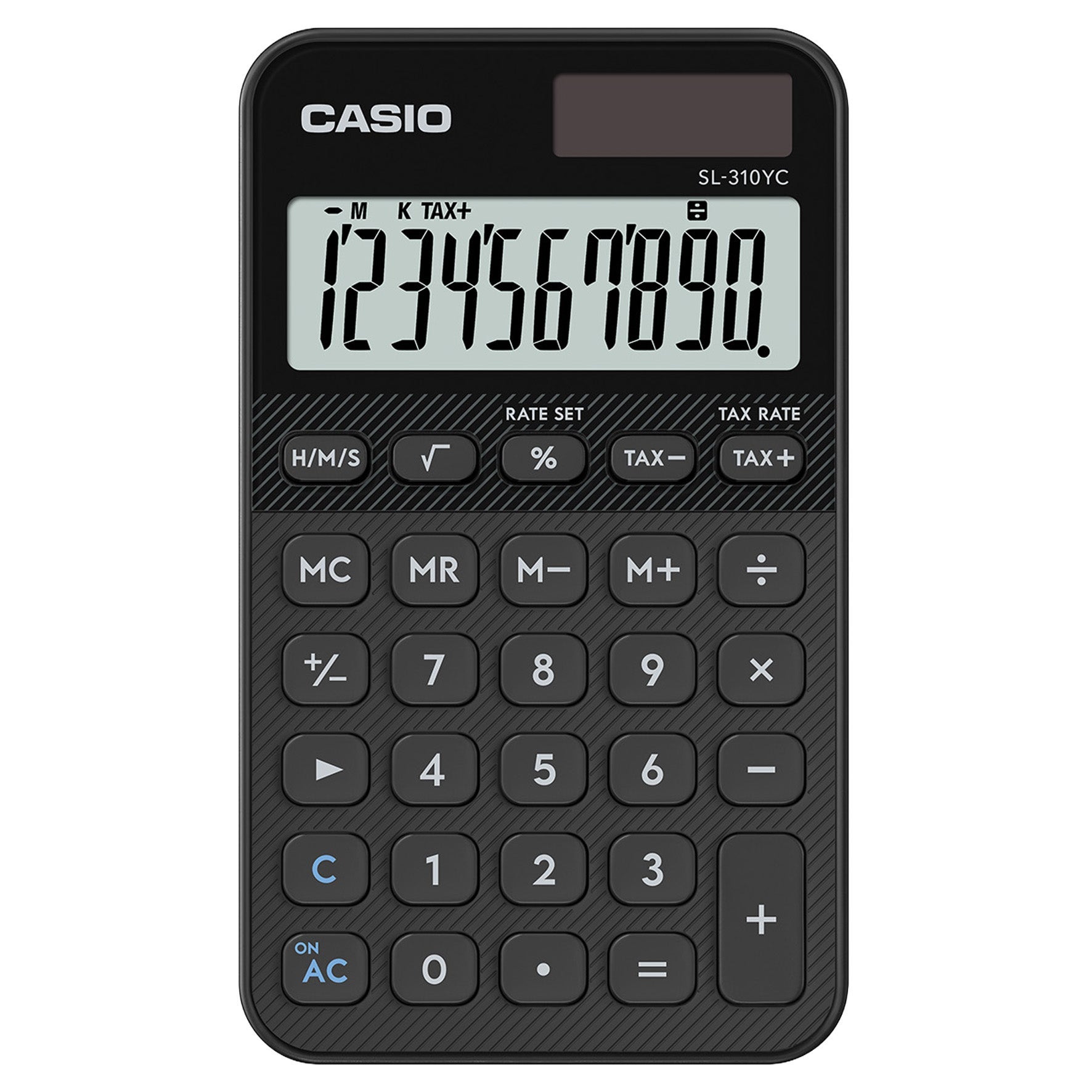 [8567864] Miniräknare Casio SL-310YC svart