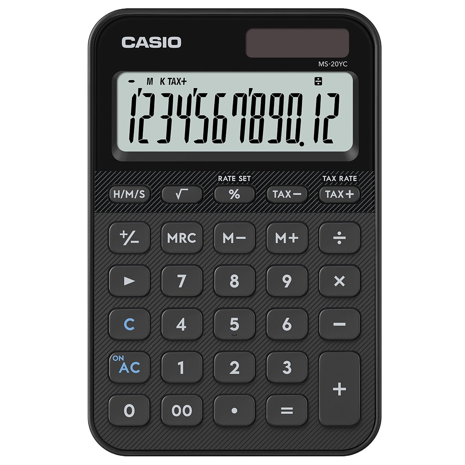 [8567860] Bordsräknare Casio MS-20YC svart