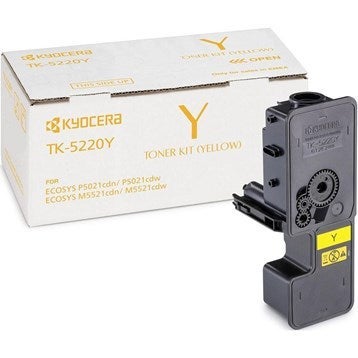 [8566234] Toner Kyocera TK-5220Y Gul 1,2k