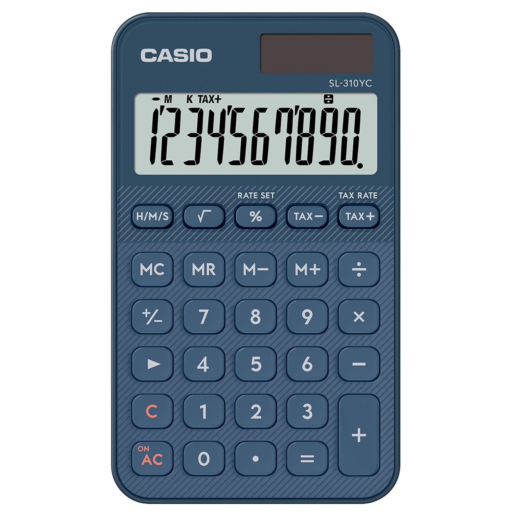 [8567866] Miniräknare Casio SL-310YC blå