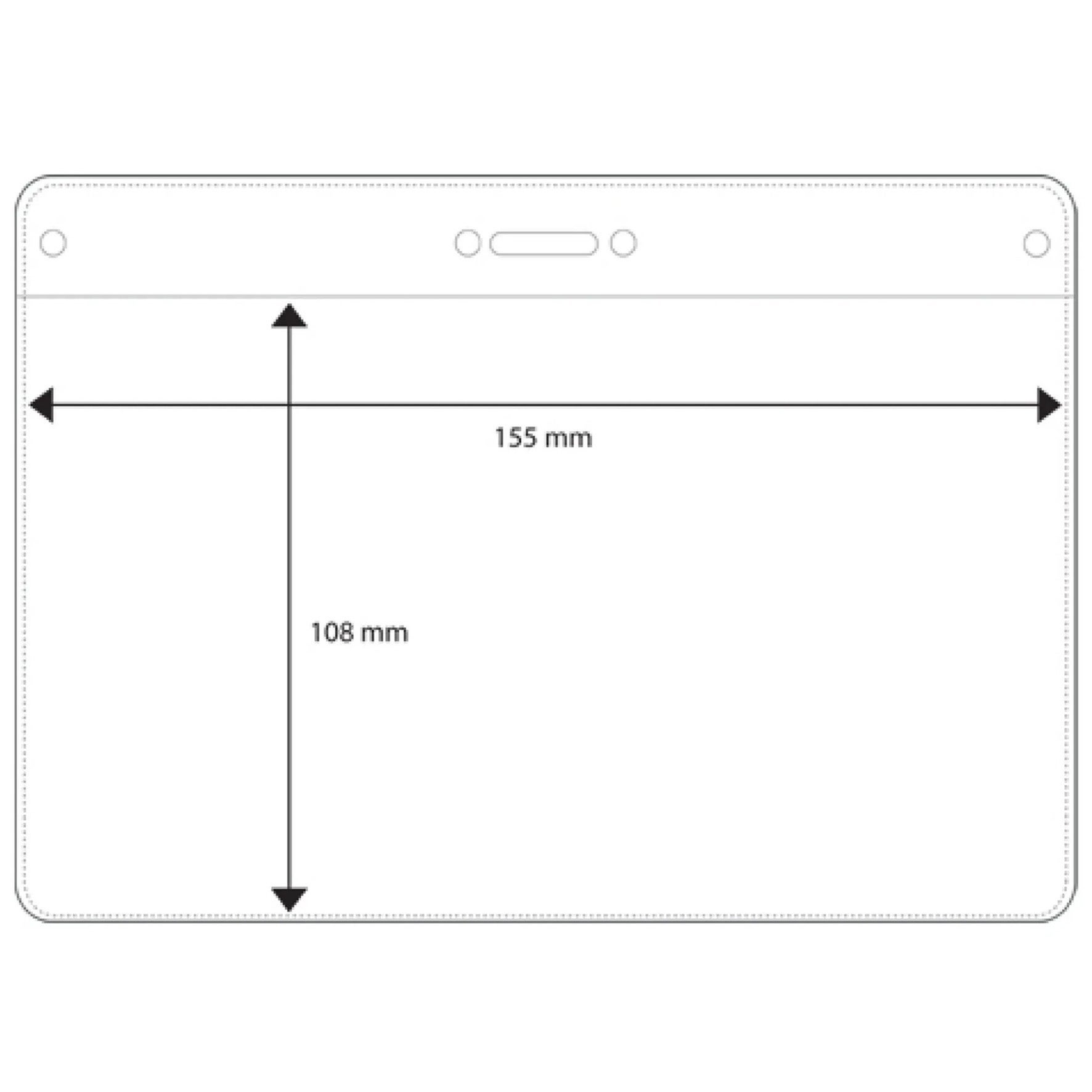 [8567680] Plastficka A6 liggande